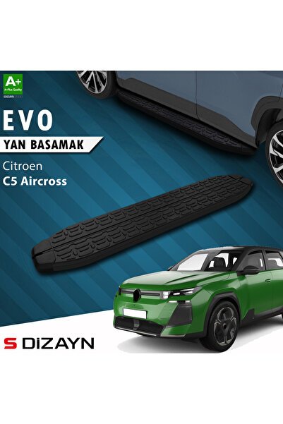 1_org_zoom-62.jpg S-Dizayn Citroen C5 Aircross 2 Hybrid Benzinli Evo Siyah Araca Özel Yan Basamak 193 cm 2025 ve Üzeri CI - Görsel 1