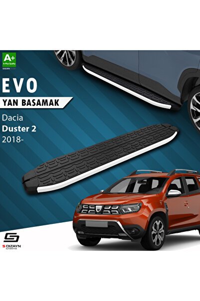 1_org_zoom-629.jpg Dacia Duster 2 Evo Alüminyum Araca Özel Yan Basamak 183 cm 2018-2023 - Görsel 1