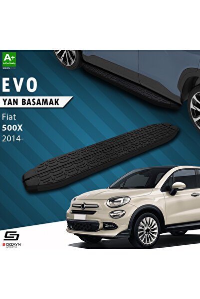 1_org_zoom-633.jpg Fiat 500X Evo Siyah Araca Özel Yan Basamak 173 cm 2014 ve Üzeri - Görsel 1