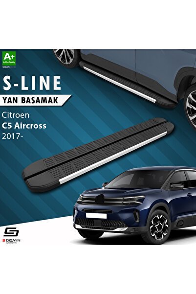 1_org_zoom-644.jpg Citroen C5 Aircross S-Line Alüminyum Araca Özel Yan Basamak 193 cm 2017-2024 - Görsel 1