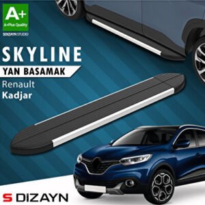 Renault Kadjar Skyline Alüminyum Araca Özel Yan Basamak 173 cm 2015-2022
