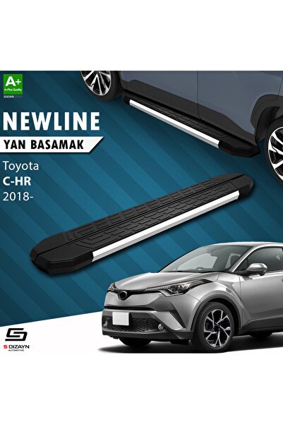 1_org_zoom-658.jpg Toyota C-HR NewLine Krom Araca Özel Yan Basamak 173 cm 2016-2023 - Görsel 1