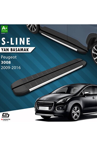 1_org_zoom-668.jpg Peugeot 3008 S-Line Alüminyum Araca Özel Yan Basamak 183 cm 2009-2016 - Görsel 1