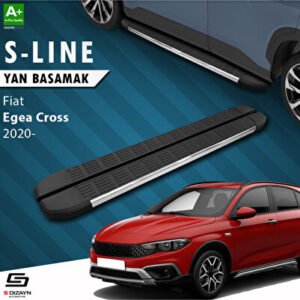 Fiat Egea Cross S-Line Krom Araca Özel Yan Basamak 183 cm 2020 ve Üzeri