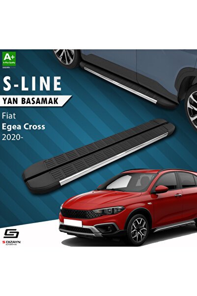 1_org_zoom-671.jpg Fiat Egea Cross S-Line Krom Araca Özel Yan Basamak 183 cm 2020 ve Üzeri - Görsel 1