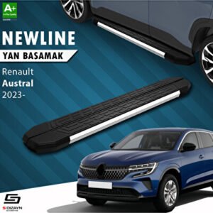 Renault Austral NewLine Krom Araca Özel Yan Basamak 183 cm 2023 ve Üzeri