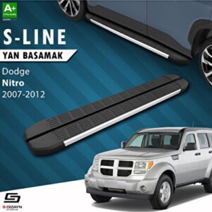 Dodge Nitro S-Line Alüminyum Araca Özel Yan Basamak 153 cm 2007-2012