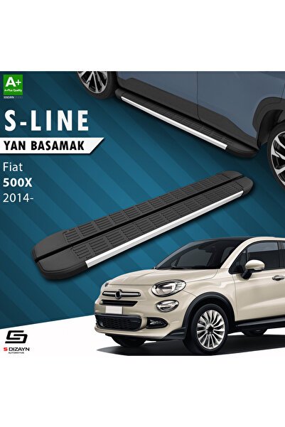 1_org_zoom-709.jpg Fiat 500X S-Line Alüminyum Araca Özel Yan Basamak 173 cm 2014 ve Üzeri - Görsel 1