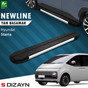 S-Dizayn Hyundai Staria S-Line Krom Araca Özel Yan Basamak 233 cm 2021 ve Üzeri