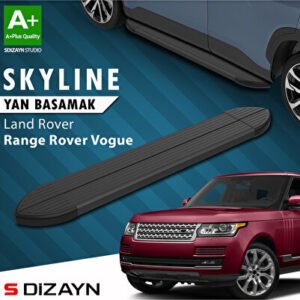 Land Rover Rover Range Rover Vogue 3 Skyline Siyah Araca Özel Yan Basamak 193 cm 2013 ve Üzeri