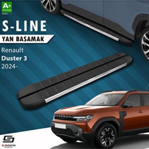 Renault Duster 3 S-Line Krom Araca Özel Yan Basamak 183 cm 2024 ve Üzeri