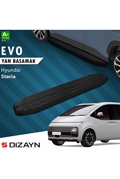 1_org_zoom-755.jpg S-Dizayn Hyundai Staria Evo Siyah Araca Özel Yan Basamak 233 cm 2021 ve Üzeri - Görsel 1