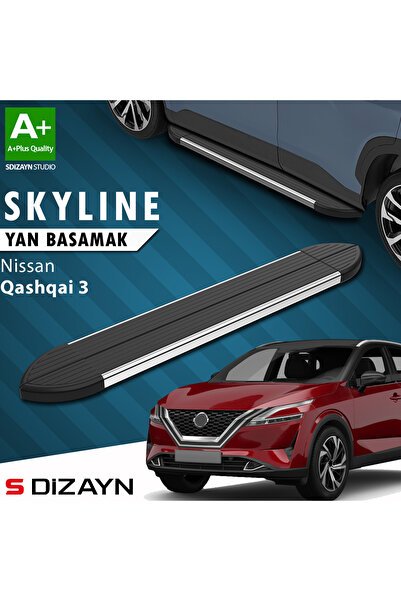 1_org_zoom-780.jpg Nissan Qashqai 3 Skyline Krom Araca Özel Yan Basamak 173 cm 2021 ve Üzeri - Görsel 1