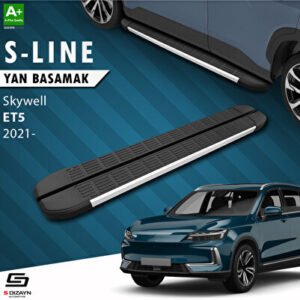 Skywell ET5 S-Line Alüminyum Araca Özel Yan Basamak 193 cm 2021 ve Üzeri