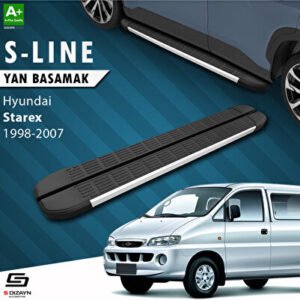Hyundai H-1 Starex S-Line Alüminyum Araca Özel Yan Basamak 193 cm 1998-2007
