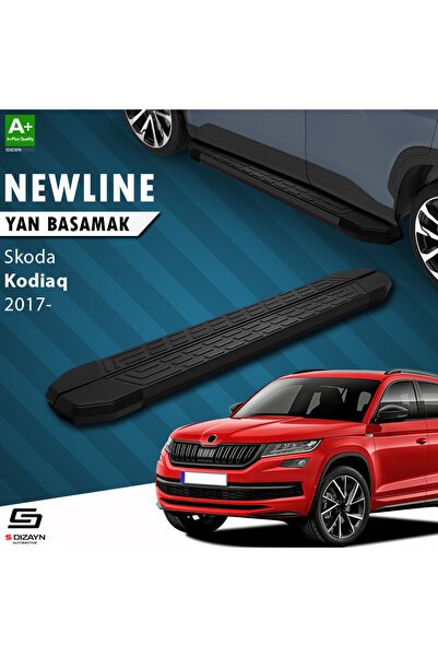 1_org_zoom-838.jpg Skoda Kodiaq NewLine Siyah Araca Özel Yan Basamak 193 cm 2017-2023 - Görsel 1