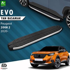 Peugeot 2008 2 Evo Krom Araca Özel Yan Basamak 183 cm 2020 ve Üzeri