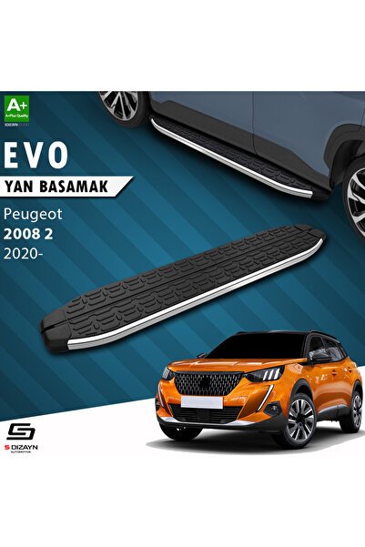 1_org_zoom-854.jpg Peugeot 2008 2 Evo Krom Araca Özel Yan Basamak 183 cm 2020 ve Üzeri - Görsel 1