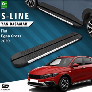 Fiat Egea Cross S-Line Alüminyum Araca Özel Yan Basamak 183 cm 2020 ve Üzeri