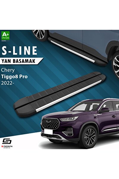1_org_zoom-889.jpg S-Dizayn Chery Tiggo8 Pro S-Line Alüminyum Araca Özel Yan Basamak 183 cm 2022 ve Üzeri - Görsel 1
