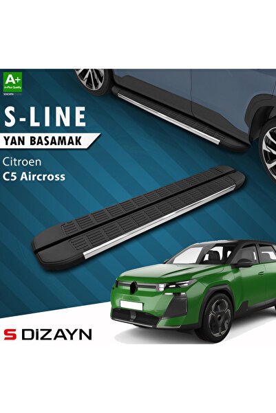 1_org_zoom-89.jpg S-Dizayn Citroen C5 Aircross 2 Hybrid Benzinli S-Line Krom Araca Özel Yan Basamak 193 cm 2025 ve Üzeri C - Görsel 1