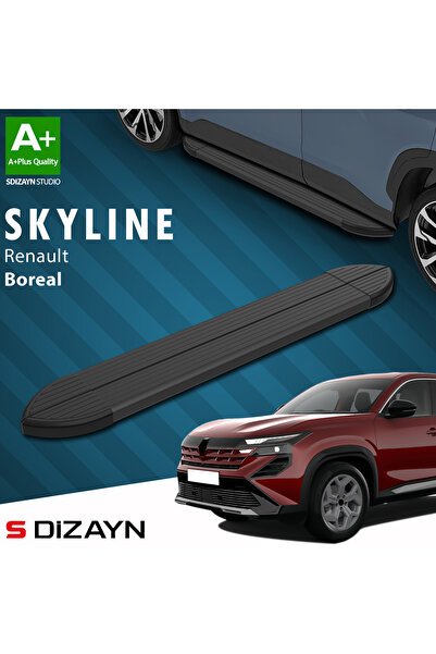 1_org_zoom-91.jpg S-Dizayn Renault Boreal Skyline Siyah Araca Özel Yan Basamak 183 cm 2025 ve Üzeri - Görsel 1