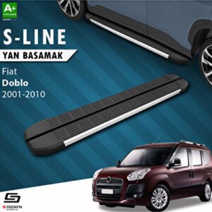 Fiat Doblo S-Line Alüminyum Araca Özel Yan Basamak 183 cm 2001-2010