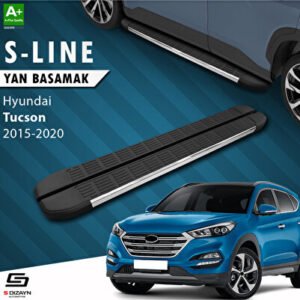 Hyundai Tucson 3 S-Line Krom Araca Özel Yan Basamak 173 cm 2015-2020