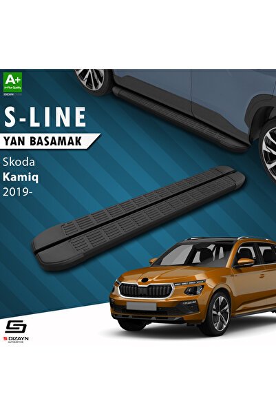 1_org_zoom-946.jpg Skoda Kamiq S-Line Siyah Araca Özel Yan Basamak 183 cm 2019 ve Üzeri - Görsel 1