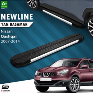 Nissan Qashqai NewLine Krom Araca Özel Yan Basamak 173 cm 2007-2014