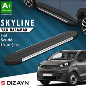 Fiat Scudo 3 Skyline Krom Araca Özel Yan Basamak 243 cm 2020 ve Üzeri