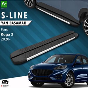 Ford Kuga 3 S-Line Alüminyum Araca Özel Yan Basamak 183 cm 2020 ve Üzeri