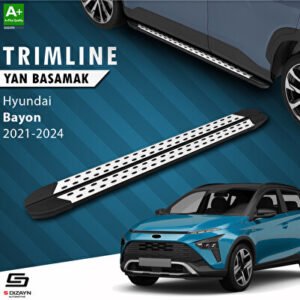 Hyundai Bayon TrimLine Gri Araca Özel Yan Basamak 2021-2024