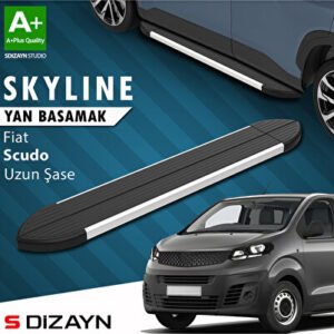 Fiat Scudo 3 Skyline Alüminyum Araca Özel Yan Basamak 243 cm 2020 ve Üzeri
